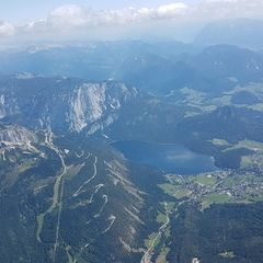 Flugwegposition um 11:38:15: Aufgenommen in der Nähe von Gemeinde Altaussee, Österreich in 2716 Meter